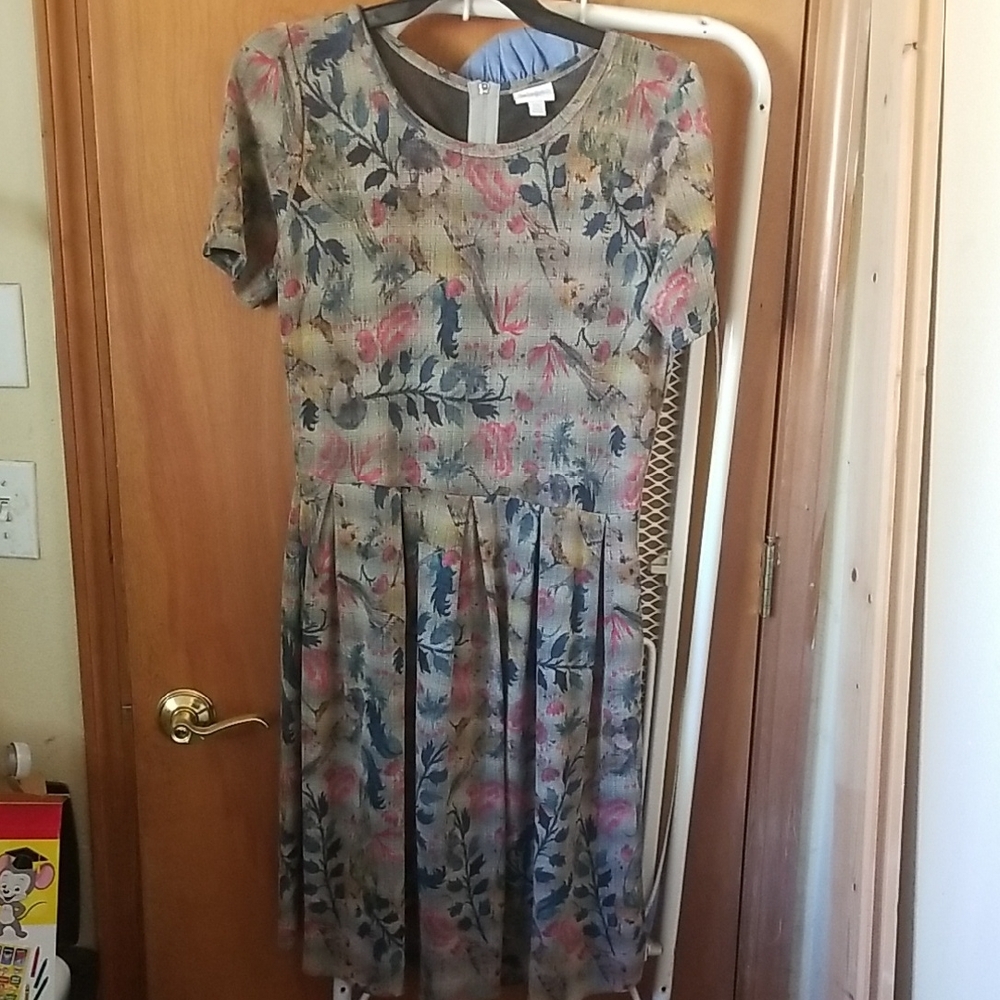Lularoe Floral Amelia Dress